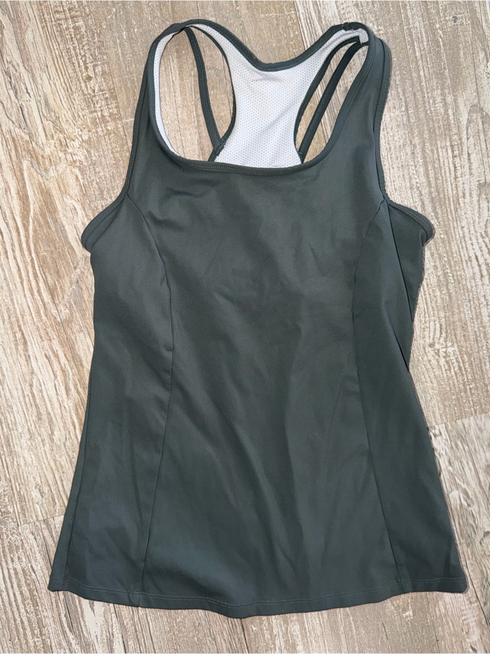Black Racerback Performance Tank Top